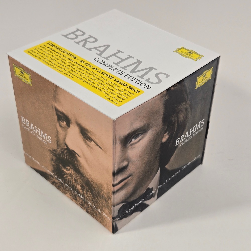 Brahms Complete Edition 46 CD Box Set Deutsche Grammophon DG Classical